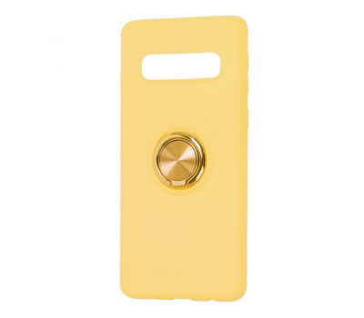 Чохол для Samsung Galaxy S10 (G973) Summer ColorRing жовтий