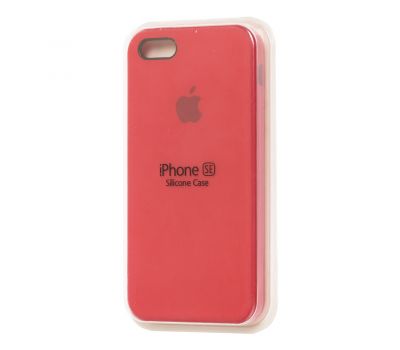 Чохол Silicone для iPhone 5 case червоний 1230973