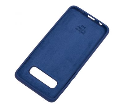 Чохол для Samsung Galaxy S10 (G973) Silicone Full синій / navy blue 1231411
