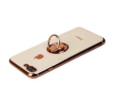 Чохол для iPhone 7 Plus / 8 Plus SoftRing рожевий пісок 1231026