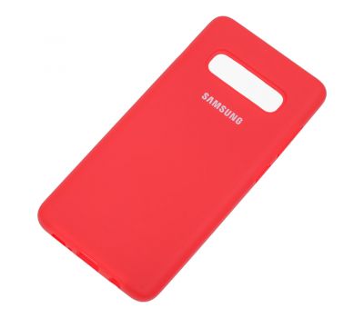 Чохол для Samsung Galaxy S10+ (G975) Silicone Full червоний 1231420