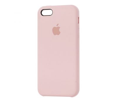 Чохол Silicone для iPhone 5 case pink sand 1233678