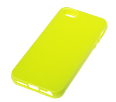 Чохол для iPhone 5 глянсовий салатовий 1233685