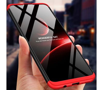 Чохол GKK LikGus для Samsung Galaxy M31 (M315) 360 чорно-червоний 1234328