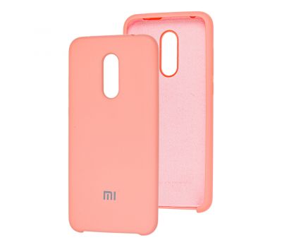 Чохол для Xiaomi Redmi 5 Plus Silky Soft Touch рожевий 2