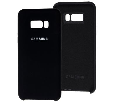 Чохол для Samsung Galaxy S8 Plus (G955) Silky Soft Touch чорний