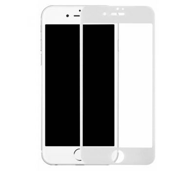 Захисне скло 4D для iPhone 7 Plus Full Screen без уп. білий
