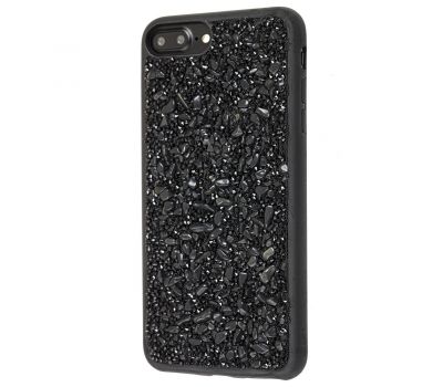 Чохол Bling World для iPhone 7 Plus / 8 Plus Stone чорний