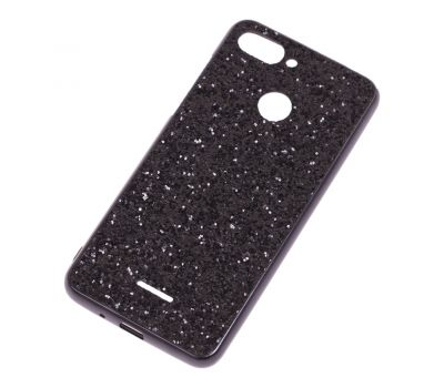 Чохол для Xiaomi Redmi 6 Shining sparkles з блискітками чорний 1245723