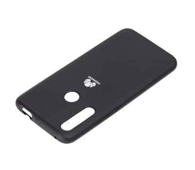 Чохол для Huawei P Smart Z Silky Soft Touch "чорний" 1248762