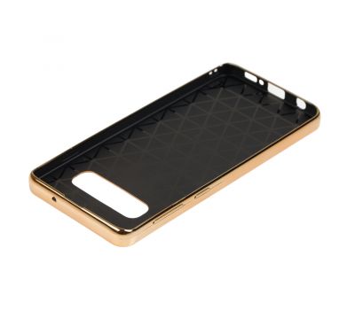 Чохол для Samsung Galaxy S10 (G973) Silicone case (TPU) золотистий 1248660