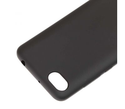 Чохол для Xiaomi Redmi 6A Silky Soft Touch "чорний" 1250822