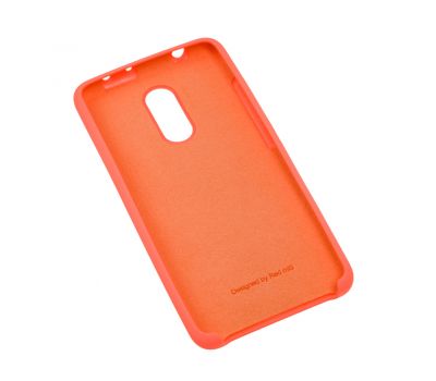 Чохол для Xiaomi Redmi 5 Silky Soft Touch яскраво-рожевий 1250777