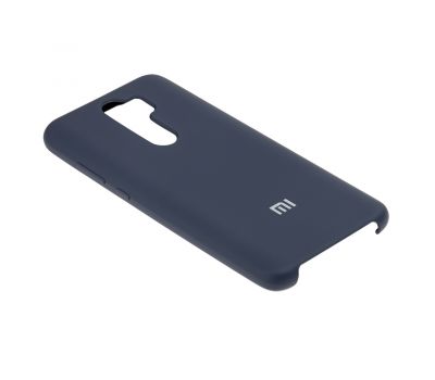 Чохол для Xiaomi Redmi Note 8 Pro Silky Soft Touch темно-синій 1251104