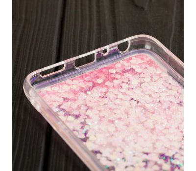 Чохол для Huawei P Smart Блискучі вода рожевий "сумочка" 1254107