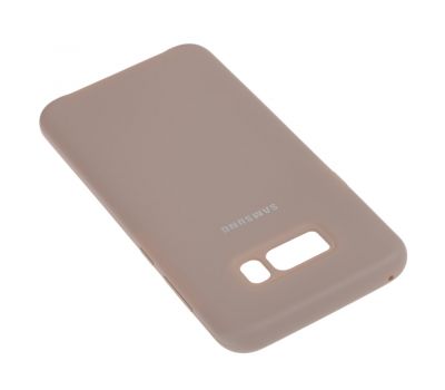 Чохол для Samsung Galaxy S8 Plus (G955) Silky Soft Touch світло сірий 126888