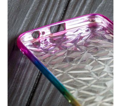 Чохол для Samsung Galaxy A6 2018 (A600) Prism Gradient золотисто-рожевий 126747