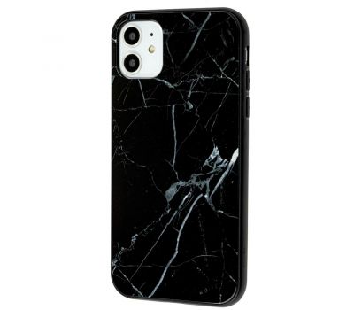 Чохол для iPhone 11 Marble "чорний"