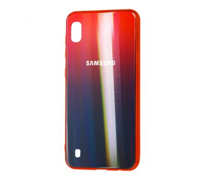 Чохол для Samsung Galaxy A10 (A105) Aurora з лого червоний