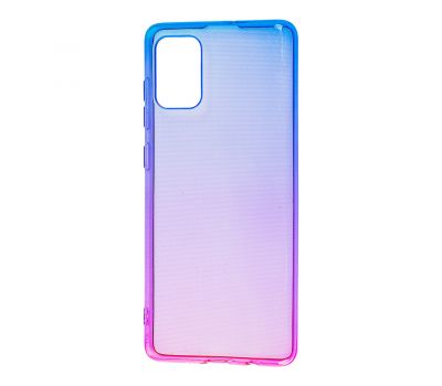 Чохол для Samsung Galaxy A71 (A715) Gradient Design синьо-рожевий