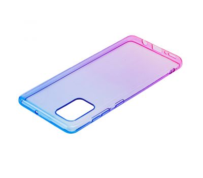 Чохол для Samsung Galaxy A71 (A715) Gradient Design синьо-рожевий 1265196