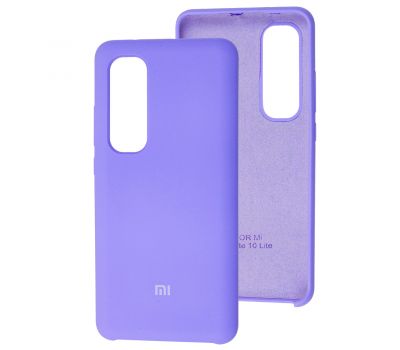 Чохол Silicone для Xiaomi Mi Note 10 Lite Premium purple