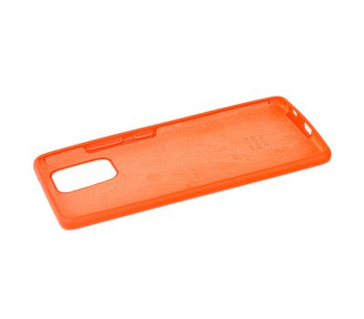 Чохол для Samsung Galaxy S10 Lite (G770) Silicone Full помаранчевий 1267286