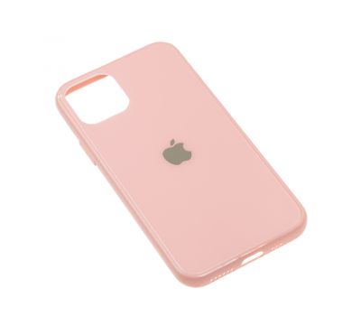 Чохол New glass для iPhone 11 Pro рожевий 1268605