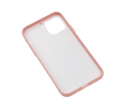 Чохол New glass для iPhone 11 Pro рожевий 1268606