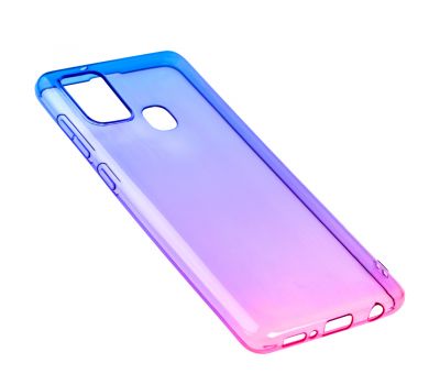 Чохол для Samsung Galaxy A21s (A217) Gradient Design синьо-рожевий 1270368