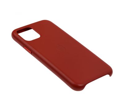 Чохол для iPhone 11 Pro Leather case (Leather) червоний 1271099