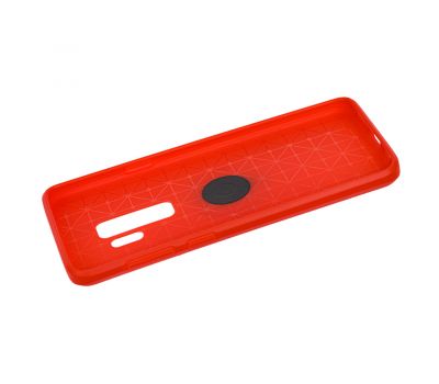 Чохол для Samsung Galaxy S9+ (G965) Auto Focus з кільцем червоний 1279494