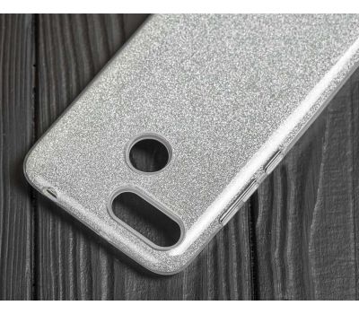 Чохол для Xiaomi Redmi 6 Shining Glitter з блискітками сріблястий 128896