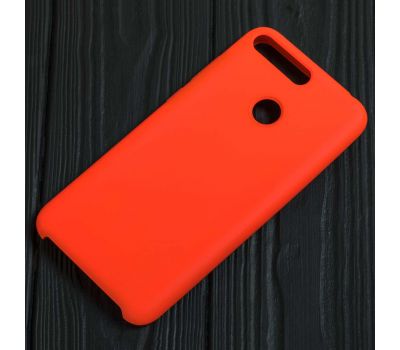 Чохол для Huawei Y6 Prime 2018 Silicone помаранчевий 128841