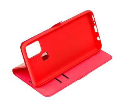 Чохол книжка для Samsung Galaxy A21s (A217) Side Magnet червоний 1280921