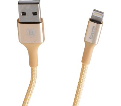 Кабель USB Baseus Shining Lightning Cable 2.0A (1m) золотистий 1281894