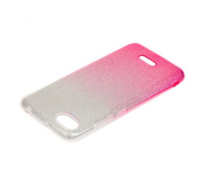 Чохол для Xiaomi Redmi 6A Shining Glitter з блискітками сріблясто-рожевий 1284021