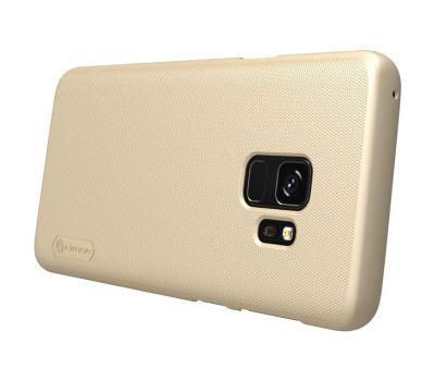 Чохол для Samsung Galaxy S9 Nillkin c захисною плівкою золотистий 1285793