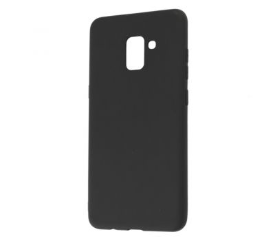 Чохол для Samsung Galaxy A8+ 2018 (A730) Soft matt чорний