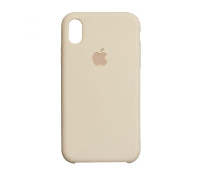 Чохол silicone case для iPhone Xs Max antique white 1288851