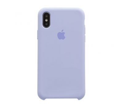 Чохол silicone case для iPhone Xs Max lavander 1288858