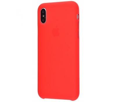 Чохол silicone case для iPhone Xs Max червоний 1288853