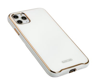Чохол для iPhone 11 Pro Max Glass Premium білий 1288685