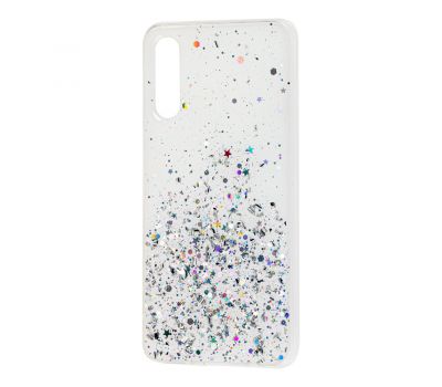 Чохол Samsung Galaxy A50 / A50s / A30s Confetti Metal Dust білий