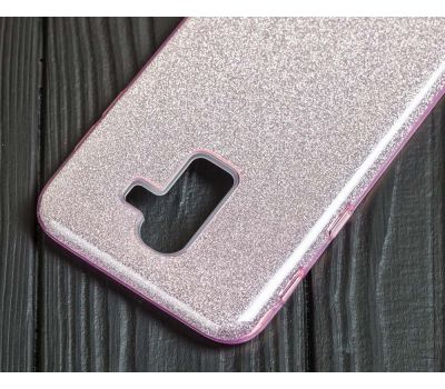 Чохол для Samsung Galaxy J8 (J810) Shining Glitter з блискітками рожевий 129008