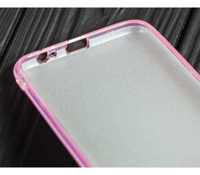 Чохол для Samsung Galaxy J8 (J810) Shining Glitter з блискітками рожевий 129009