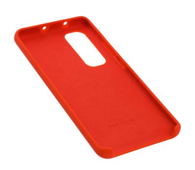 Чохол Silicone для Xiaomi Mi Note 10 Lite Premium червоний 1295139
