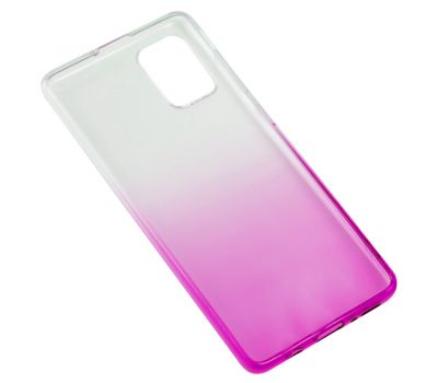 Чохол для Samsung Galaxy A71 (A715) Gradient Design біло-рожевий 1296317