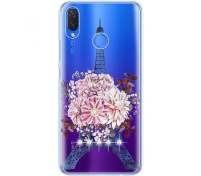 Силіконовий чохол BoxFace Huawei P Smart Plus Eiffel Tower (934975-rs1)