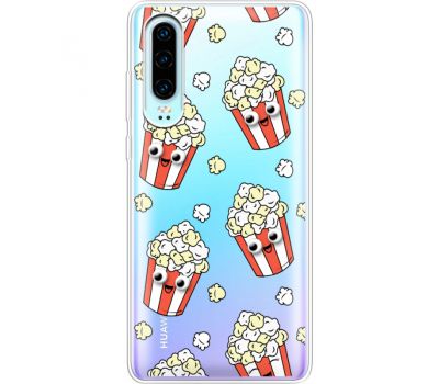 Силіконовий чохол BoxFace Huawei P30 с 3D-глазками Popcorn (36852-cc75)